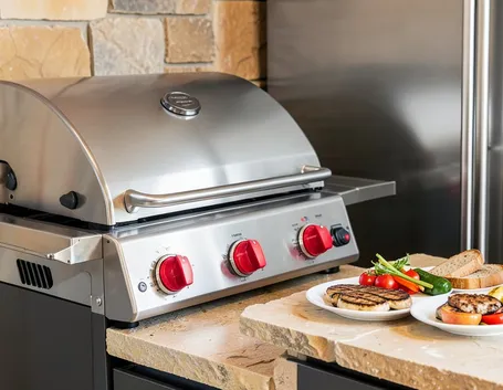 Barbecue a gas