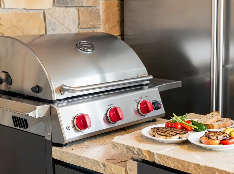 Barbecue a gas