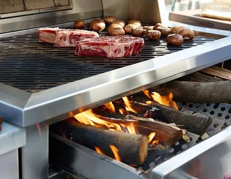 Barbecue a legna moderno