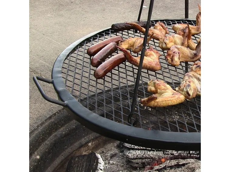 griglia barbecue a legna