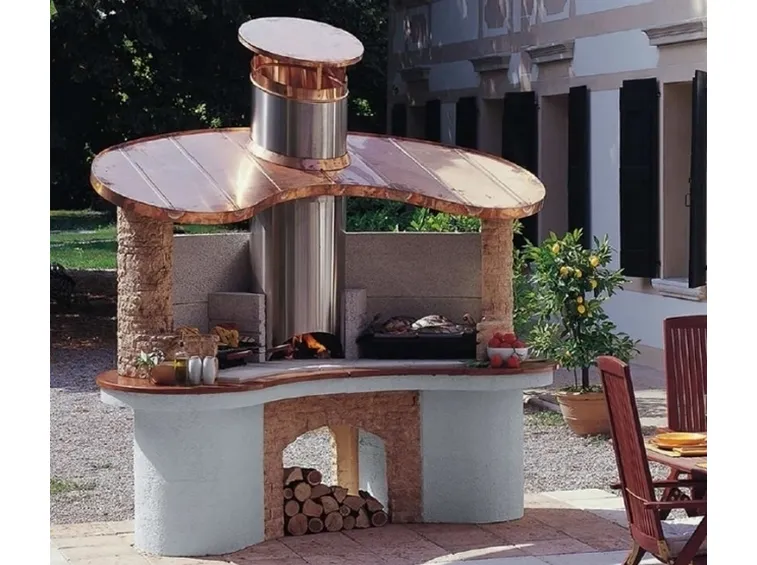 Barbecue in muratura