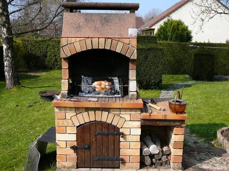 barbecue in mattoni