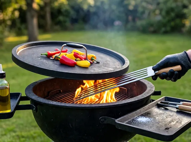 Barbecue in pietra lavica