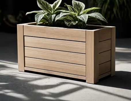 Fioriere in legno