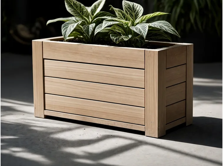 Fioriere in legno