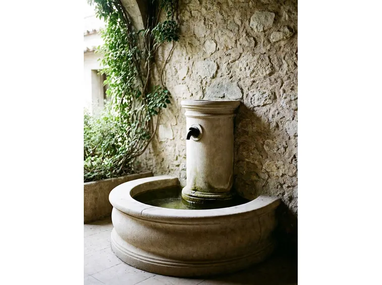 Fontana in pietra