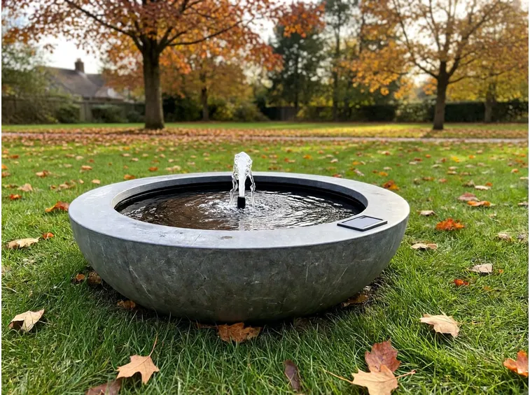 Perché in autunno lo zampillo si fa debole o intermittente