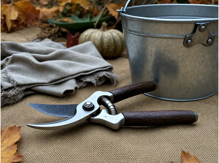 Manutenzione degli attrezzi da giardino