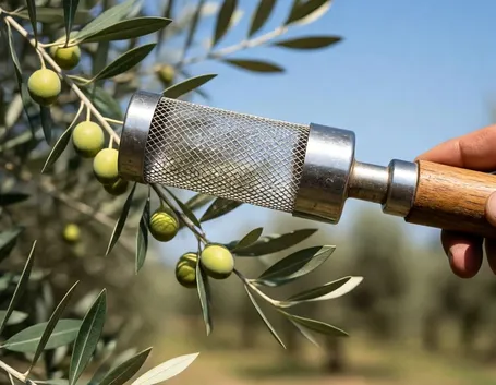 scuotitori per olive