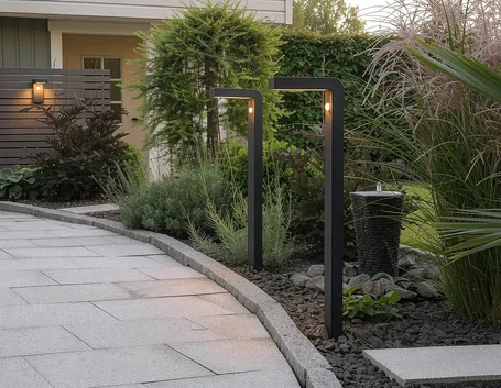 Perché automatizzare le luci esterne quando il tramonto anticipa (foto Illuminazione giardino Eglo Baracconi)