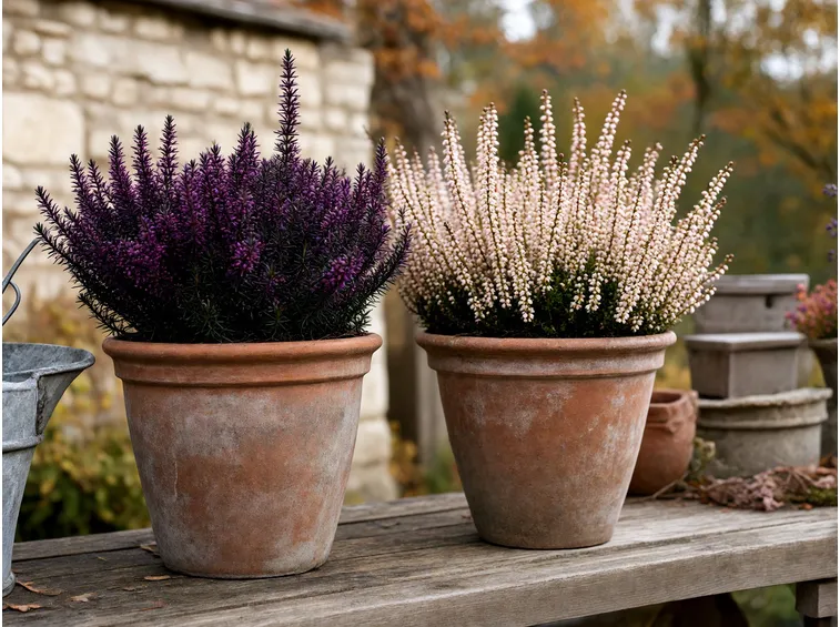 Erica e calluna: come distinguerle e quale scegliere per l'autunno