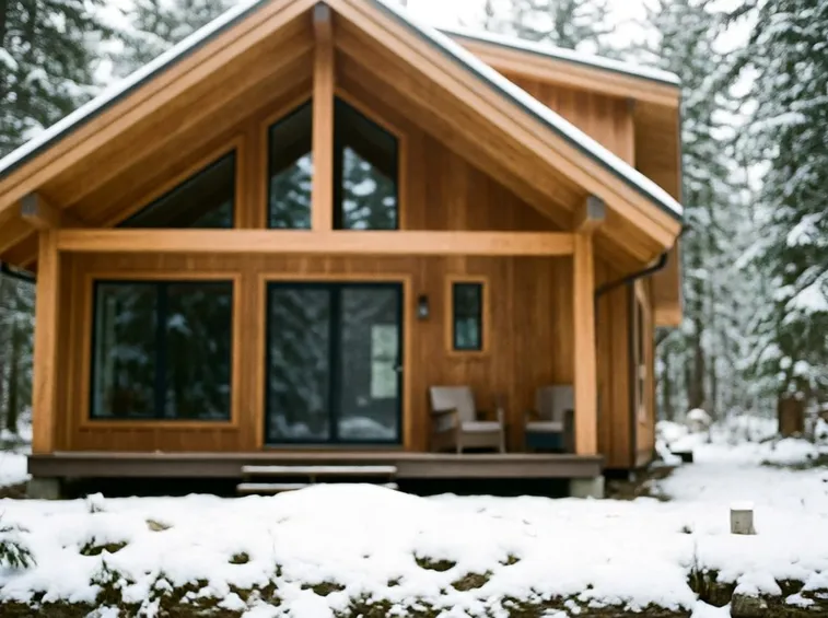 Casa in legno prefabbricata