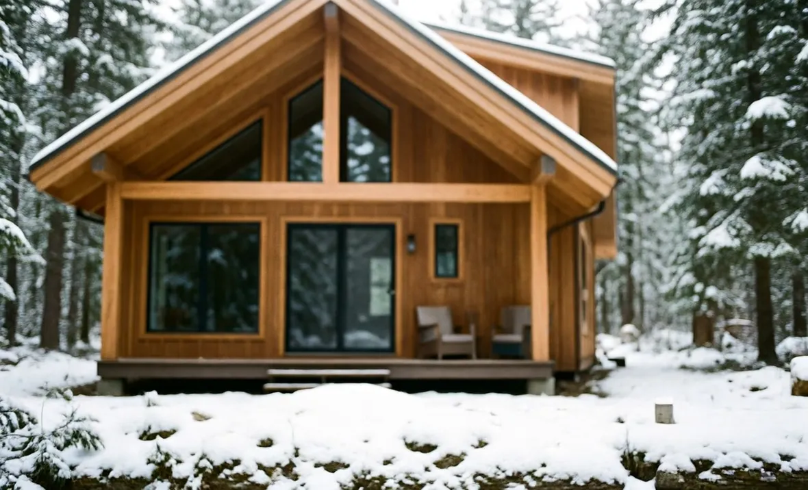 Casa in legno prefabbricata