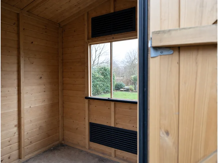 Ventilazione, guarnizioni e trattamento del legno