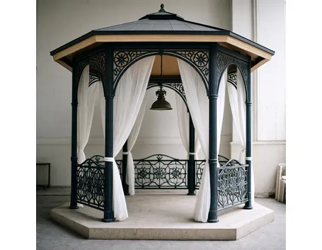 gazebo in ferro