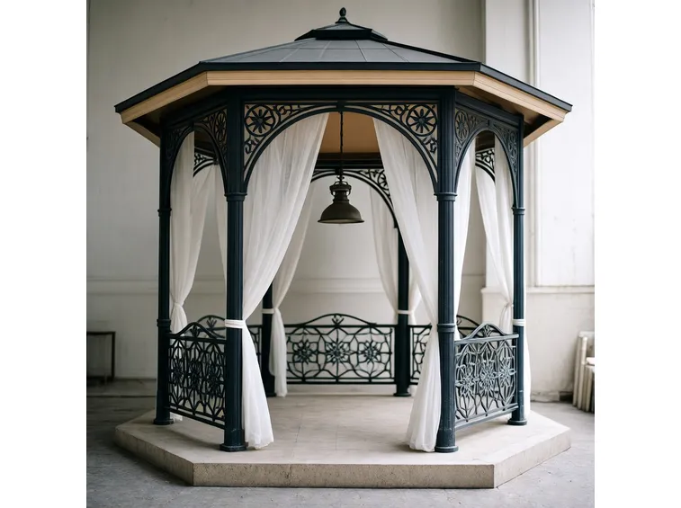 gazebo in ferro