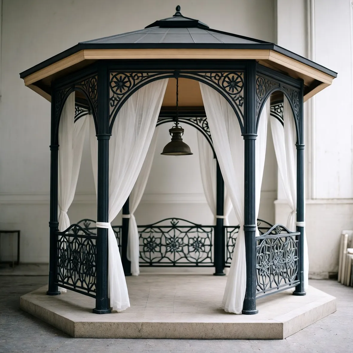 gazebo in ferro