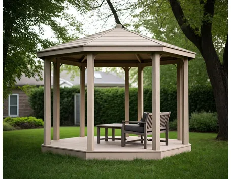 gazebo in legno