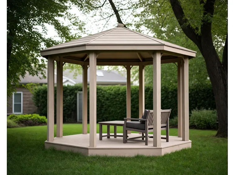 gazebo in legno