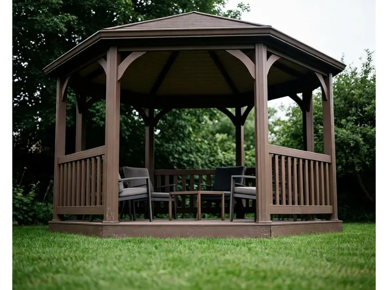gazebo in legno