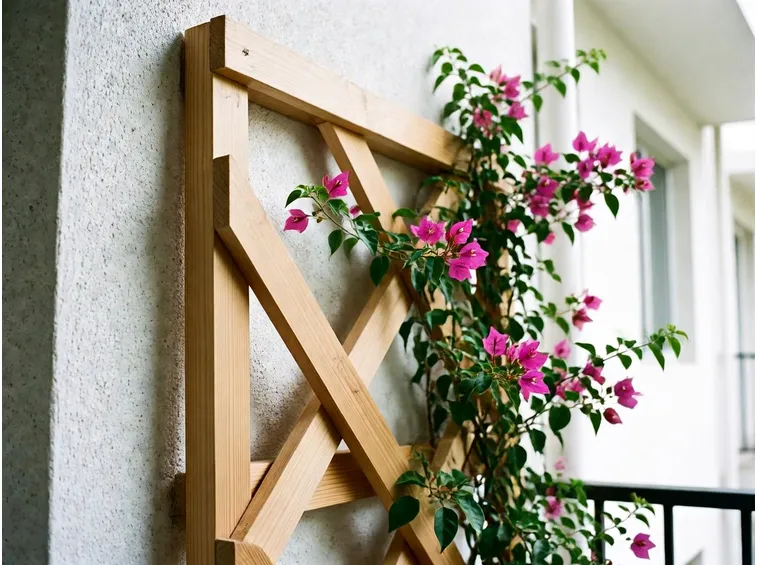 Grigliati in legno per balcone