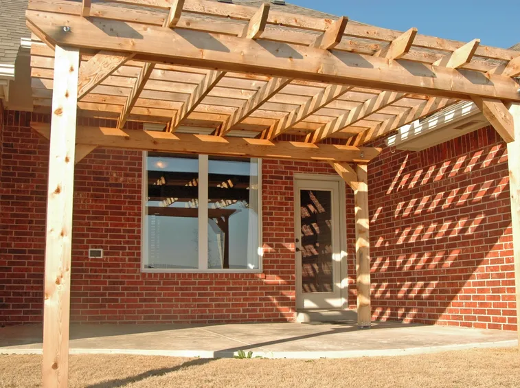 pergolato in legno fai da te