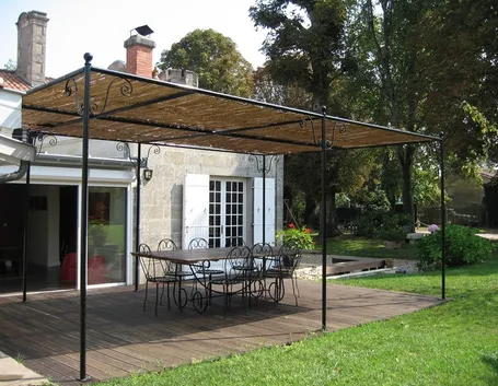 pergola in ferro
