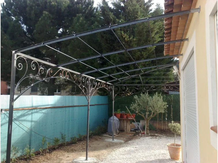 pergolato in ferro