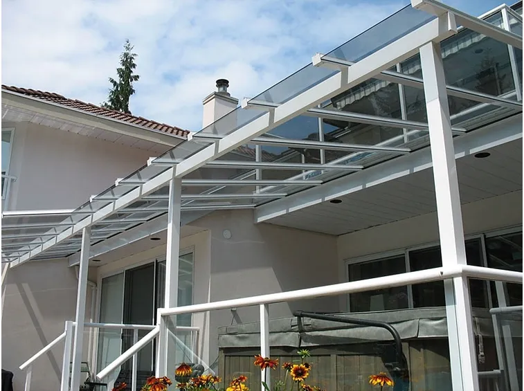 Tettoia per terrazzo