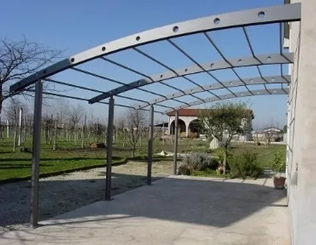 Tettoie in ferro