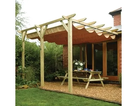 Tettoie in legno 