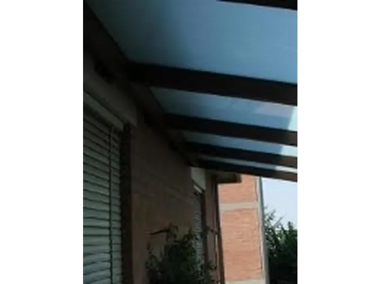 Tettoie in vetro