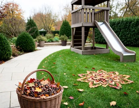 Perché l'autunno è una buona stagione per giocare in giardino