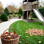 Perché l'autunno è una buona stagione per giocare in giardino