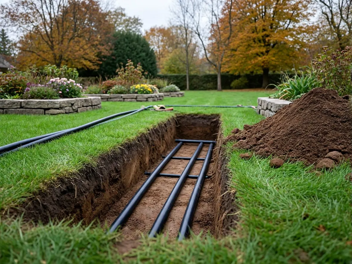 Terreno umido e lavorabile: perché scavare in autunno costa meno fatica