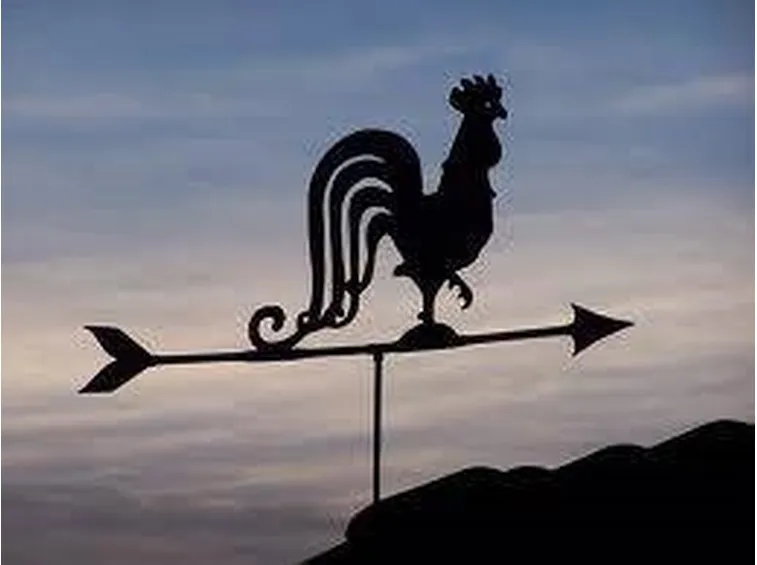 Un galletto per la direzione del vento