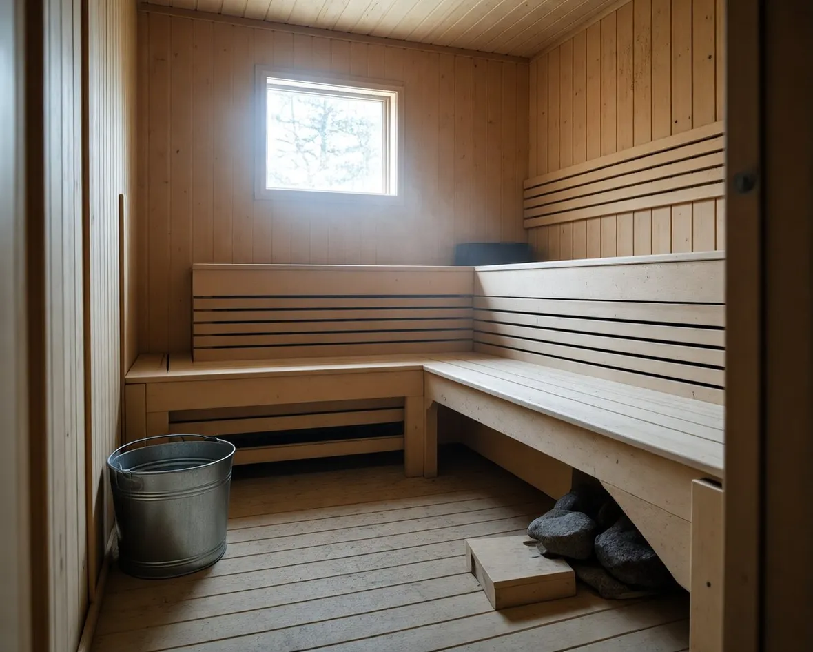 sauna finlandese
