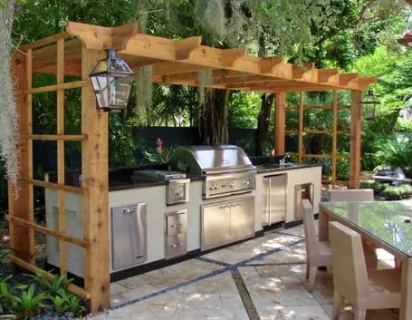 cucina da giardino