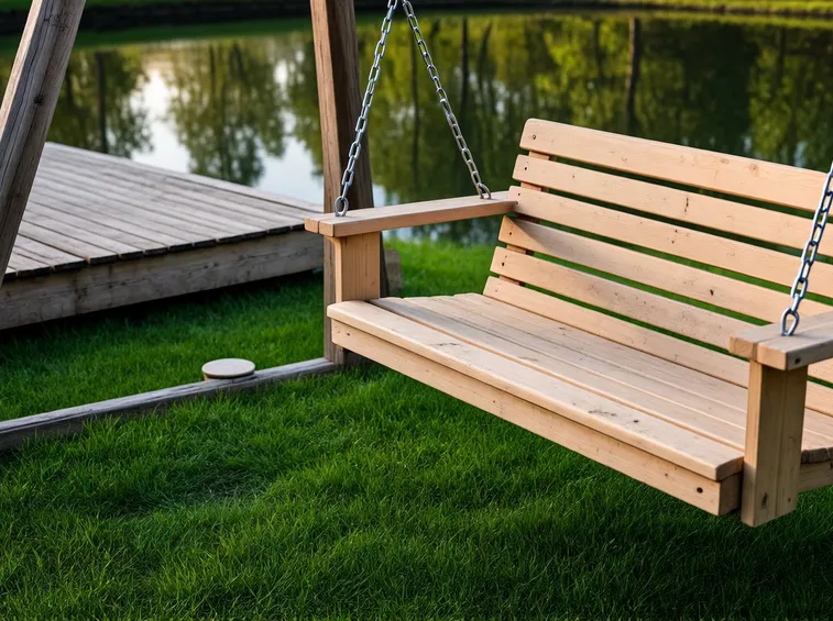 dondolo in legno