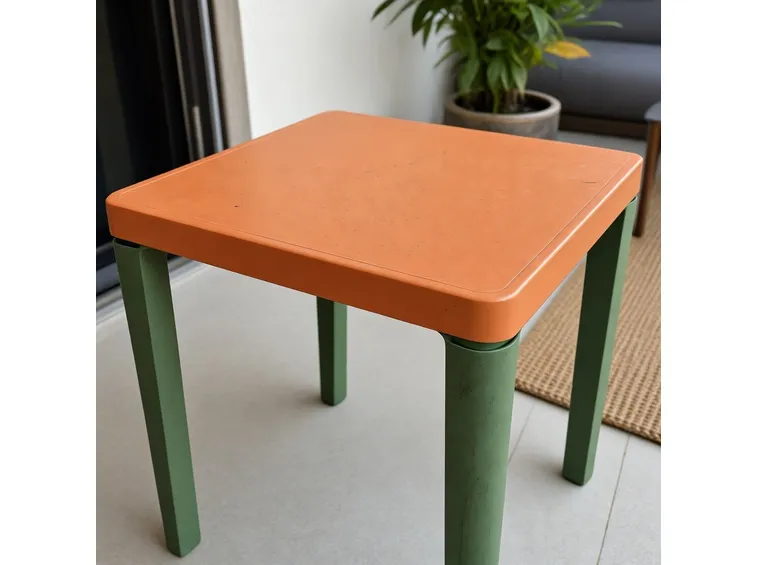 tavolo plastica bianco ombrellone