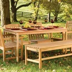 tavoli da giardino teak
