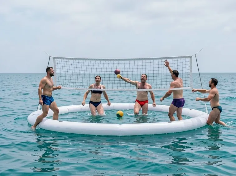 giochi in piscina