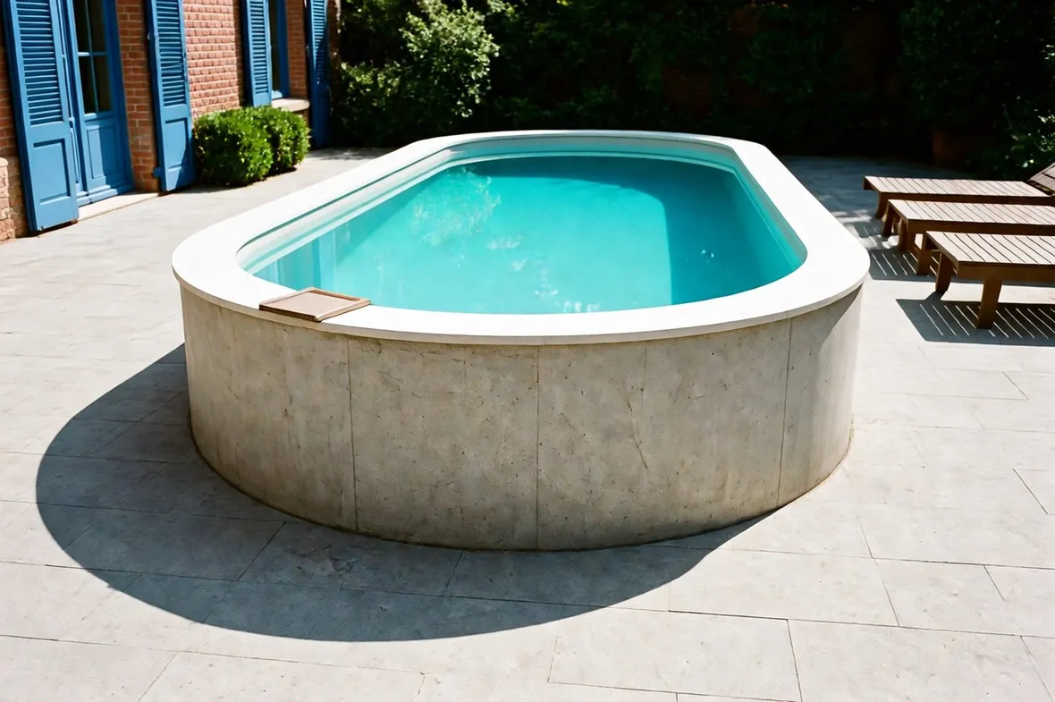 piscina in vetroresina