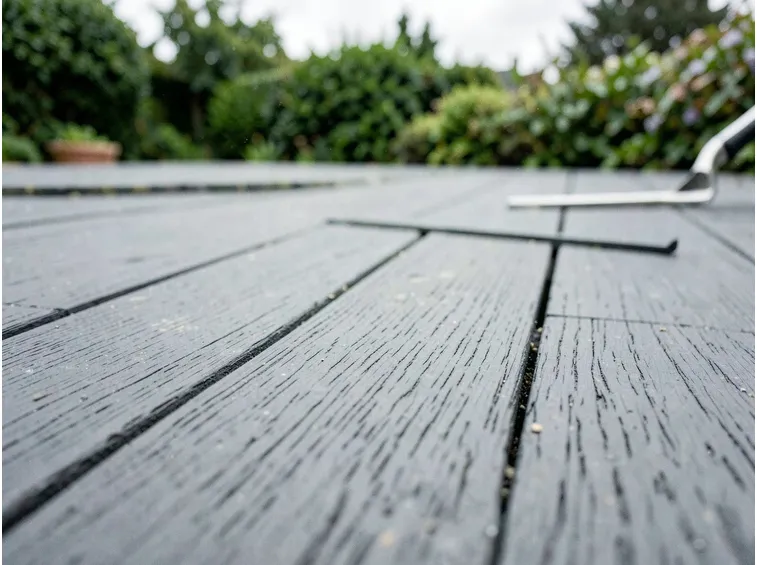 Perché pioggia e gelo mettono alla prova il decking