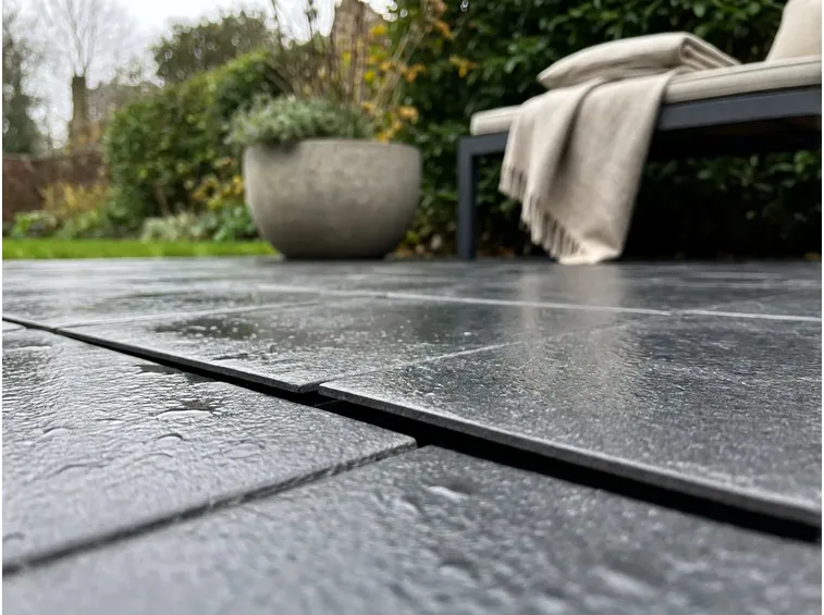 Perché il pavimento esterno diventa scivoloso quando piove o gela