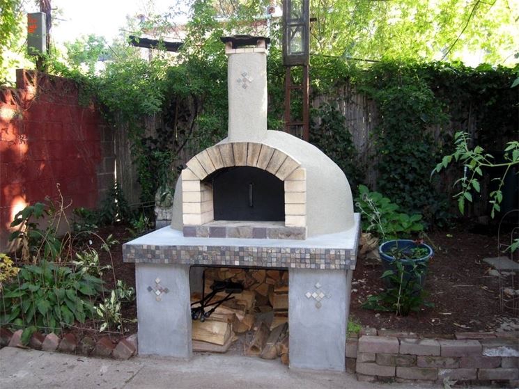 Forno a legna da giardino barbecue forno a legna per il giardino Barbecue forno a legna
