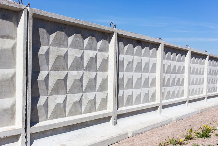 recinzione in cemento stampato