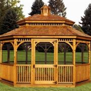 gazebo in legno