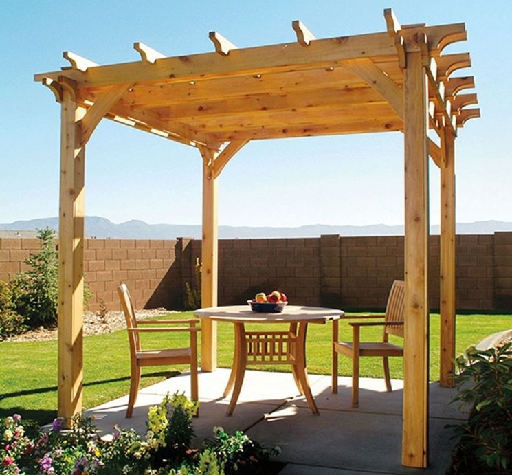 pergola fai da te