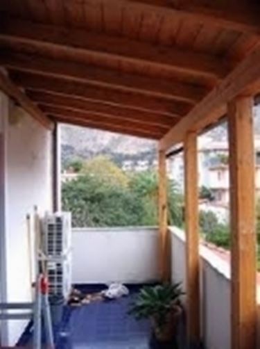 Tettoie per balconi tettoie da giardino Copertura in legno per terrazzo